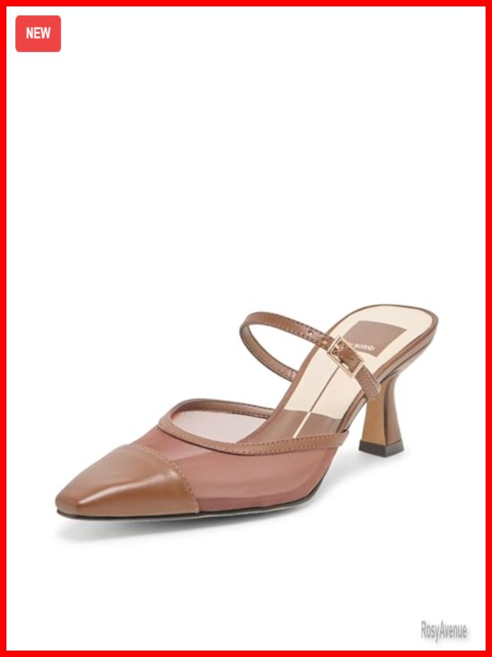 Women's Loyd Mesh Kitten Heel Pull-On Pump Shoes